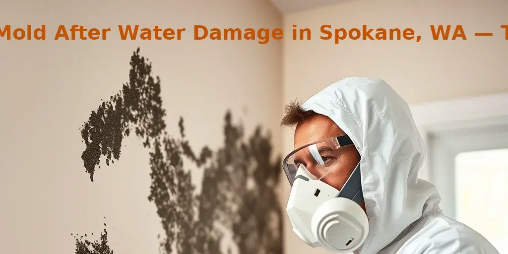 How to Prevent Mold After Water Damage in Spokane, WA — The 48-Hour Rule