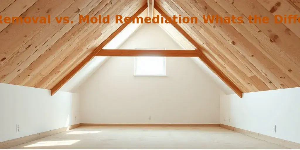 Mold Removal vs. Mold Remediation: What's the Difference?
